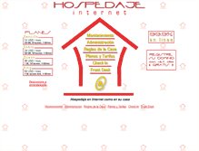 Tablet Screenshot of hospedaje-internet.net.mx